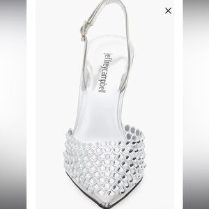 Jeffrey campbelll silver pumps!
